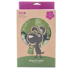 earth rated 寵物清潔垃圾袋 薰衣草香氛, 1盒, 120枚
