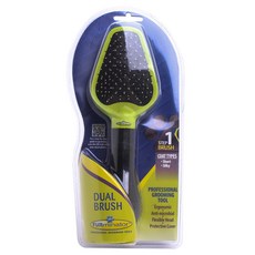 FURminator 寵物美容除毛梳, 1個, 綠色+黑色