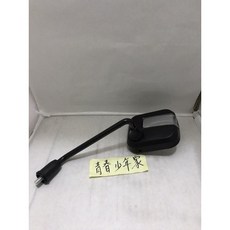 YAMAHA QC CUIX 適用後照鏡, 黑, 1個