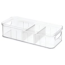 iDESIGN 冰箱透明分隔收納盒 L號, 1個