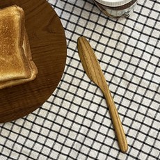 Nido 柚木果醬抹刀 果醬奶油抹刀 天然木質餐具, 柚木色, 1個