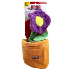 KONG 花盆造型寵物玩具, 1個, 混色