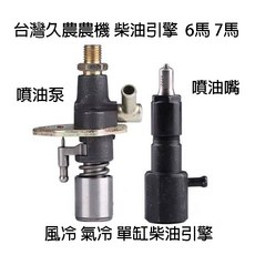 台灣久農農機 引擎專用噴嘴
