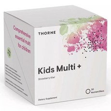 THORNE RESEARCH 兒童綜合+草莓獼猴桃營養盤, 1個, 30顆