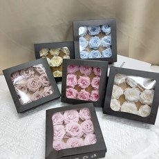 W&T花藝資材 台灣現貨 永生瑪格麗特 乾燥花 居家裝飾 DIY花材, 奶茶