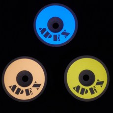 APEX模型 夜光輪框貼 發光 1/8 1/10 Buggy 電房 Rims Sticker 模型車輪框裝飾, 1/8 buggy 藍