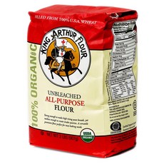 King Arthur 通用高筋麵粉, 1個, 907克