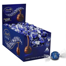 Lindt 瑞士蓮 瑞士蓮 黑巧克力松露, 120個, 12g