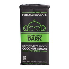 EATING EVOLVED 招牌黑巧克力椰子糖 72% 可可, 1包, 71g