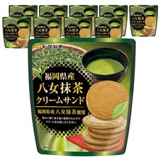 NanaoConfectionery 福岡八女抹茶奶油法蘭酥 6包入, 10個