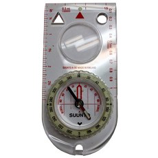 SUUNTO A-30L 入門指南針, 1個, 透明+紅+黑