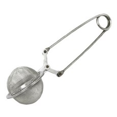 Chef Craft 不鏽鋼圓形茶漏, 1個, 不鏽鋼
