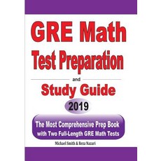 (英文圖書) GRE Math Test Preparation and study guide: The Most Comprehensive Prep Book with Two Full-Len... 平裝版, Math Notion, 英文