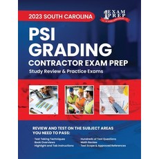 (英文圖書) 2023 South Carolina PSI Grading Contractor Exam Prep: 2023 Study Review & Practice Exams 平裝版, Independently Published, 英文