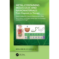 (英文圖書) Metal-Containing Molecules and Nanomaterials: From Diagnosis to Therapy 精裝版, CRC Press, 英文