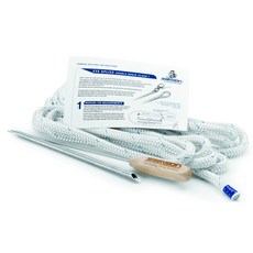 美國 Samson Splicing Training Kit 雙編織繩 繩眼訓練套餐 提升握力與靈活性 適用於多種健身活動, 白色, 1套裝