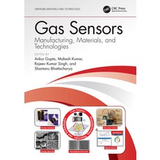 (英文圖書) Gas Sensors: Manufacturing Materials and Technologies 平裝版, CRC Press, 英文