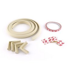 柔軟安全防撞條200cm - 寶寶防撞護條/兒童安全防護/家具邊角防護