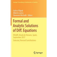 (英文書) Formal and Analytic Solutions of Diff. Equations： Fasdiff Alcalá de Henares Spain Septembe... 精裝版, Springer, 英文