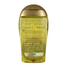ogx 向日葵亮澤護理油, 1個, 100ml