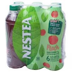 Nestle 雀巢 水蜜桃茶, 6件, 500ml