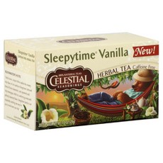 CELESTIAL SEASONINGS 詩尚草本 Sleepytime無咖啡因香草涼茶包, 1g, 20包, 1盒
