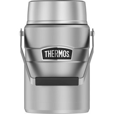 THERMOS 膳魔師 不銹鋼真空隔熱食品罐 帶 2 個容器, 1.4L, 銀