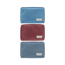 1688小舖 存摺收納包 萬用銀行包 印章包 化妝包 多功能分隔包