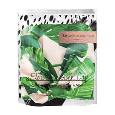 KITSCH JEWELRY Cleansing Ritual 高架浴帽, 1個, 棕櫚樹葉