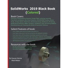 SolidWorks 2019 Black Book (Colored) 平裝版, Cadcamcae Works, 英文