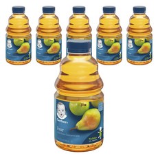 Gerber 嘉寶 孩童果汁, 梨子口味, 946ml, 6瓶