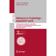 (英文圖書) Advances in Cryptology - Asiacrypt 2019: 25th International Conference on the Theory and Appl... 平裝版, Springer, 英文