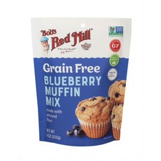 Bob's Red Mill 藍莓鬆餅混合穀物 無麩質, 1個, 255克