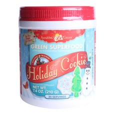 Amazing Grass Holiday餅乾, 1個, 210g