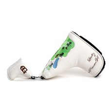 COLLYS GOLF 推桿套, 白色, 1個