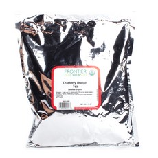 FRONTIER 蔓越莓柳橙茶, 1個, 453克