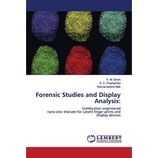 Forensic Studies and Display Analysis 平裝版, LAP Lambert Academic Publis..., 英文