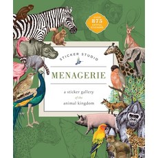 Sticker Studio: Fauna: A Sticker Gallery of the Animal Kingdom 精裝版, Castle Point Books, 英文