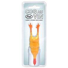 Fred COQ Aubin 橡皮雞酒保鮮劑, 1個, 混色