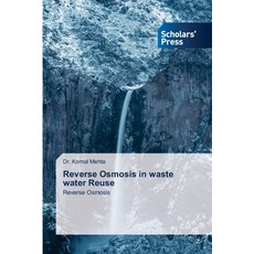 Reverse Osmosis in waste water Reuse 平裝版, Scholars' Press, 英文