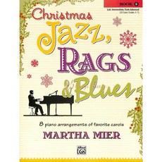 凱翊︱AF 爵士、散拍與藍調鋼琴聖誕曲集：中高級程度適用，Martha Mier 編寫, 見封底