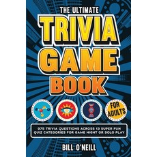 (英文圖書) The Ultimate Trivia Game Book for Adults: 975 Trivia Questions Across 13 Super... 平裝版, Lak Publishing, 英文