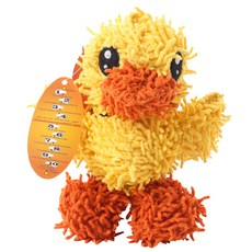 MIGHTY Micro Ball Dog 毛絨玩具 Junior, 1個, 鴨子