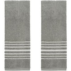 now DESIGNS 懸掛式廚房毛巾, 2件, 倫敦灰