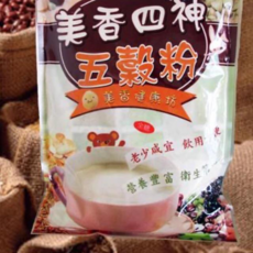 美香健康坊 四神五穀粉（全糖）營養豐富 老少咸宜的健康飲品, 600g, 1個