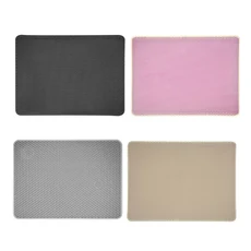 雙層貓砂墊 - 防貓砂散落、易清潔、柔軟舒適貓砂墊, 黑色, 1個