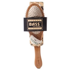 BASS 竹柄寵物按摩除毛梳, 1個, A-10
