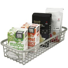 SPECTRUM Avery 托盤籃廚房儲物籃, 鎳