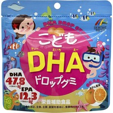 Unimat 兒童DHA軟糖 橘子口味, 1個