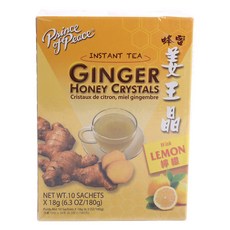 Prince of Peace 蜂蜜薑王晶茶 檸檬口味, 10片, 18克